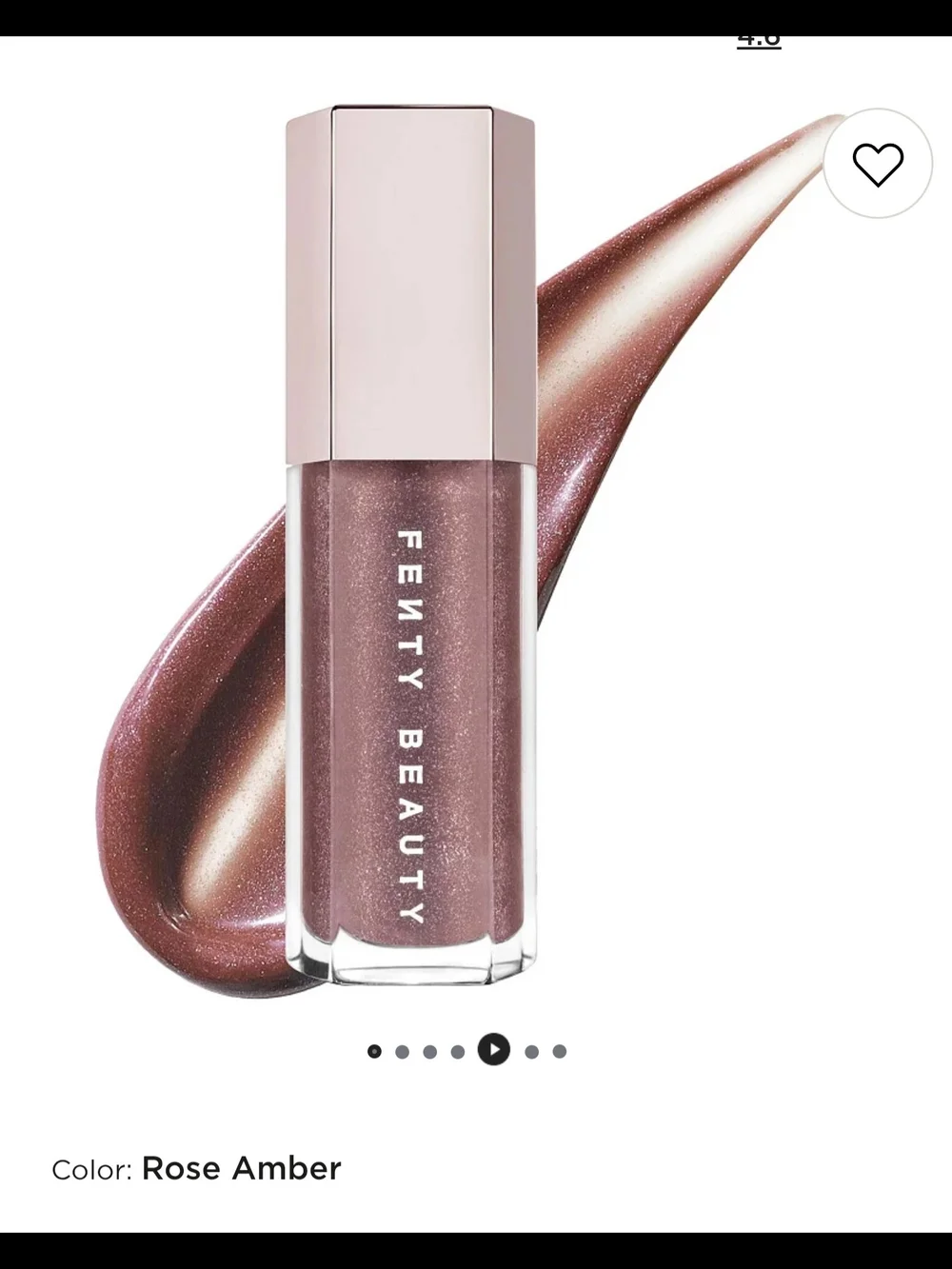 Fenty Beauty Gloss Bomb Stix In 12 Rose Amber NIB